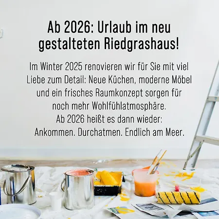 Riedgrashaus Riedgras 4 Apartment Norden